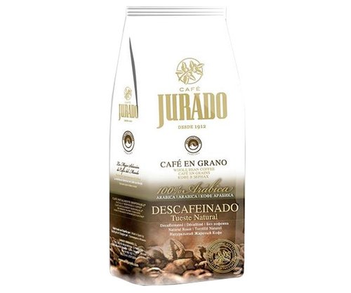 Картинка Кофе в зернах Jurado 100% Arabica, без кофеина 1 кг