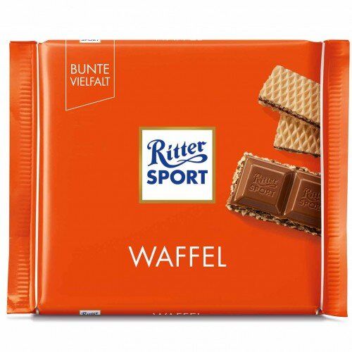 Зображення Молочний шоколад Ritter Sport Вафлі 100 г