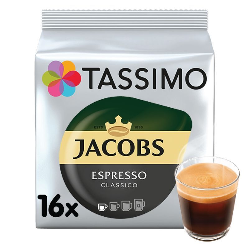 Зображення Кава в капсулах Jacobs Tassimo Monarch Espresso 16шт (ящик 5шт)