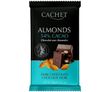 Чорний шоколад Cachet Dark Almonds 54% з мигдалем 300 г