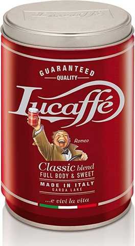 Картинка Кофе в зернах Lucaffe Classic 250 г
