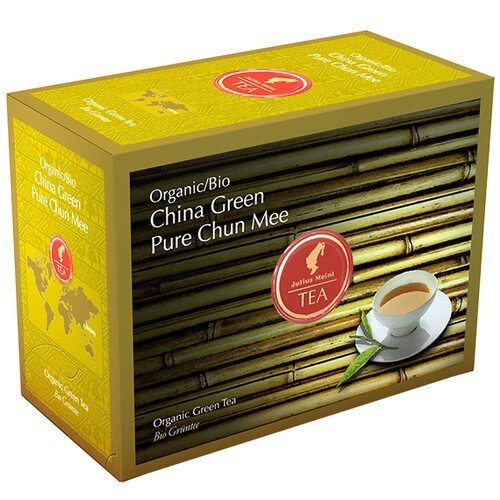 Картинка Органический зеленый чай Julius Meinl Bio Зеленый Китайский Чун Ми 20х3,25 г