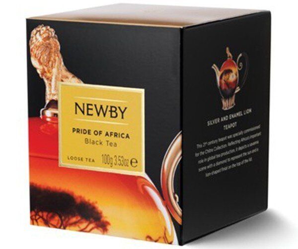 Картинка Черный чай Newby Гордость Африки 100 г картон (221120)