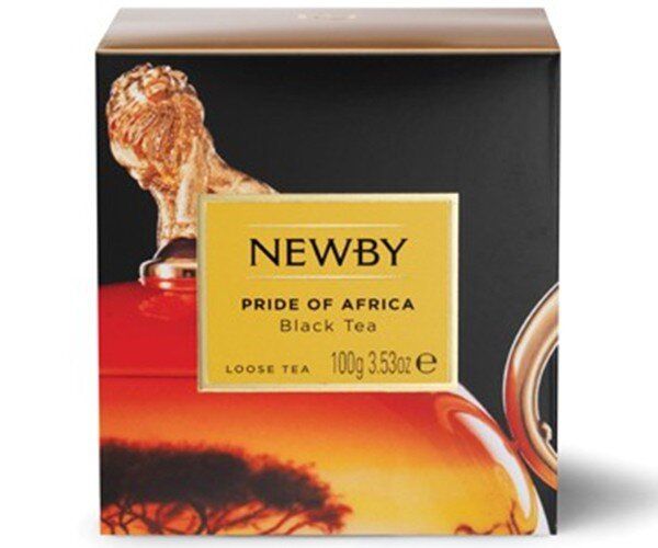 Зображення Чорний чай Newby Гордість Африки 100 г картон (221120)
