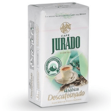 Картинка Кофе молотый Jurado 100% Arabica без кофеина 250 г