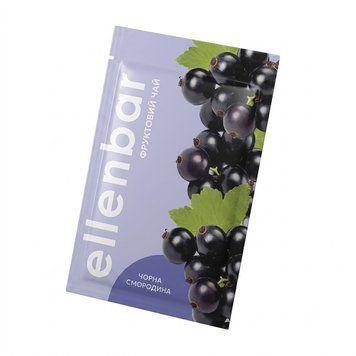 Картинка Чай концентрат Ellenbar Черная смородина саше 50 г