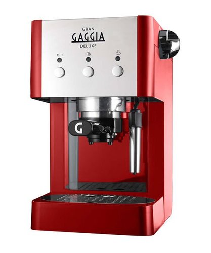 Зображення Рожкова кавоварка Gaggia Grangaggia De Luxe red