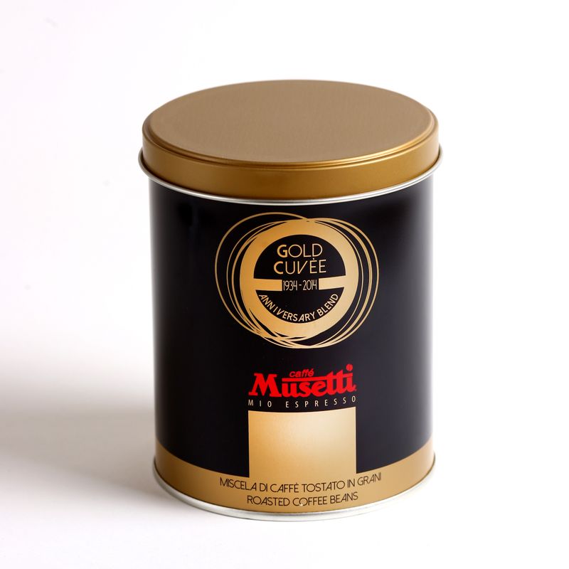 Картинка Кофе в зернах Caffe Musetti Gold Cuvee ж/б 250 г