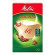 Фильтры для кофе бумажные Melitta Original 1x2, коричневые, 40 шт