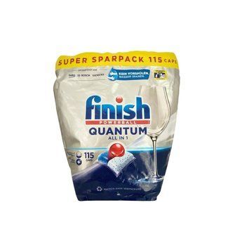 Таблетки для посудомоечной машины Finish Quantum All in one, 115 капсул