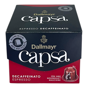 Картинка Кофе в капсулах Dallmayr Espresso без кофеина 10 шт, 56 г
