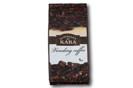 Зображення Кава в зернах "Віденська кава" Vending Coffee 1 кг (ящик 6кг)