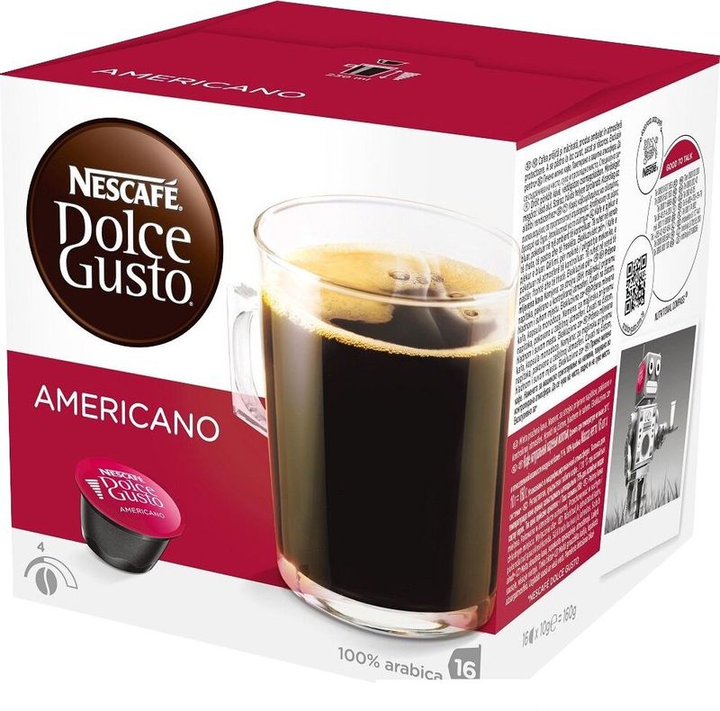 Картинка Кофе в капсулах Nescafe Dolce Gusto Americano 16 шт