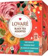 Картинка Набор черного чая 4 вида Lovare Black Tea Assorted в пакетиках 32 шт.