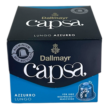 Картинка Кофе в капсулах Dallmayr Lungo Azzurro 10 шт, 56 г
