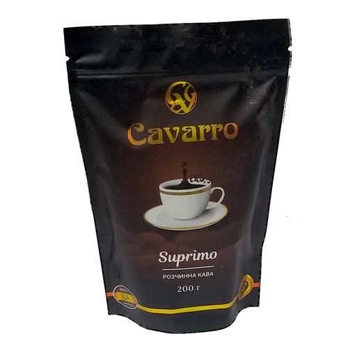 Картинка Кофе растворимый Cavarro Suprimo 200 г