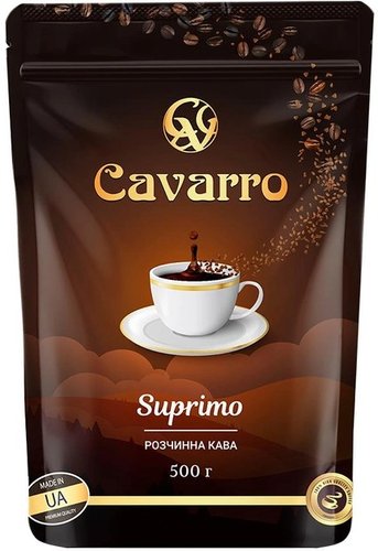 Картинка Кофе растворимый Cavarro Suprimo 500 г