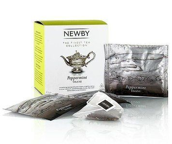 Зображення Трав'яний чай Newby Перцева м'ята в пірамідках 15 шт (600140A)