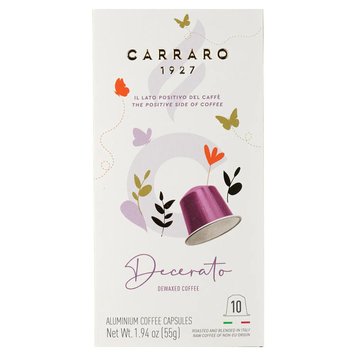 Картинка Кофе в капсулах Nespresso Carraro Deserato AL 10 шт