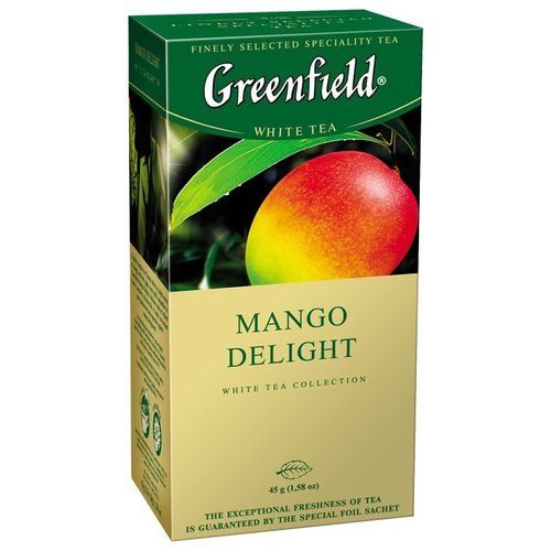 Картинка Чай Greenfield Mango Delight 25 пакетиков