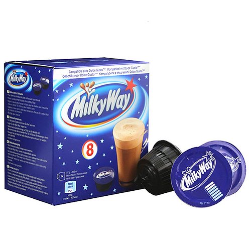 Зображення Гарячий шоколад в капсулах Nescafe Dolce Gusto Milky way 8 шт