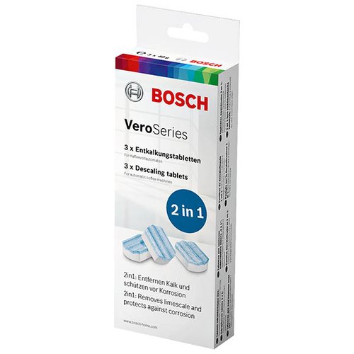 Картинка Таблетки для удаления накипи Bosch "2 в 1", 3 шт TZ80002