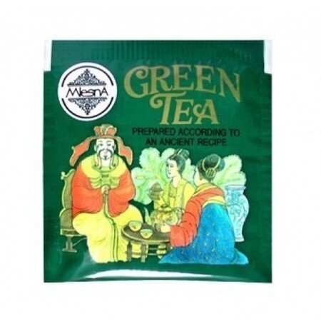 Зображення Зелений чай в пакетиках Млесна паперова коробка 20г