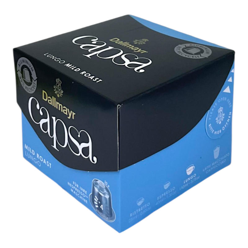 Картинка Кофе в капсулах Dallmayr Lungo Mild Roast 10 шт, 56 г