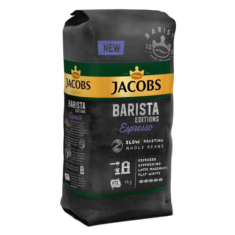 Картинка Кофе в зернах Jacobs Barista Espresso 1 кг