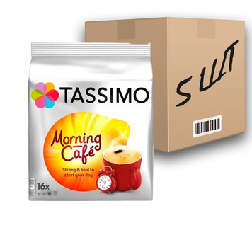 Картинка Кофе в капсулах Tassimo Morning Cafe Strong 16 шт (ящик 5шт)