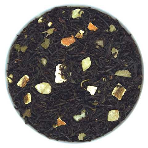 Картинка Чай черный ТМ Світ чаю Манго-лайм 50 г