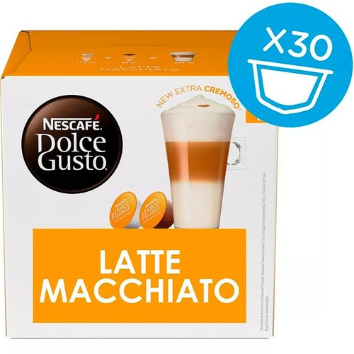 Зображення Кава в капсулах NESCAFE Dolce Gusto Latte Macchiato XL 30 шт