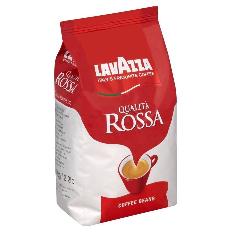 Зображення Кава в зернах Lavazza Qualita Rossa, оригінал, 1 кг (ящик 6кг)