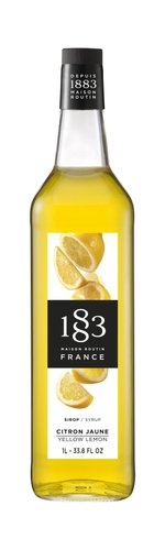 Картинка Сироп 1883 Maison Routin со вкусом желтый лимон 1л