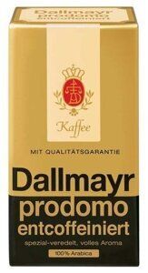 Картинка Кофе в зернах Dallmayr Prodomo без кофеина 500г