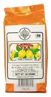 Картинка Черный чай Лимон Млесна пакет з фольги 100 г