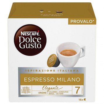 Зображення Кава в капсулах Nescafe Dolce Gusto Milano 16 шт