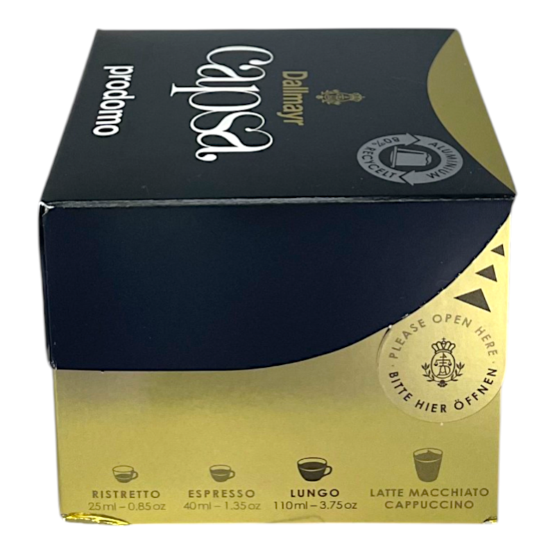 Картинка Кофе в капсулах Dallmayr Prodomo 10 шт, 56 г