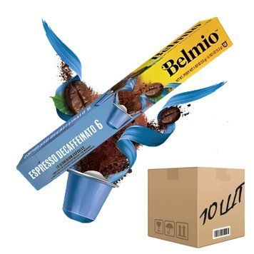 Картинка Кофе в капсулах Nespresso Belmio Espresso Decaffeinato 10 шт (ящик 10 шт)