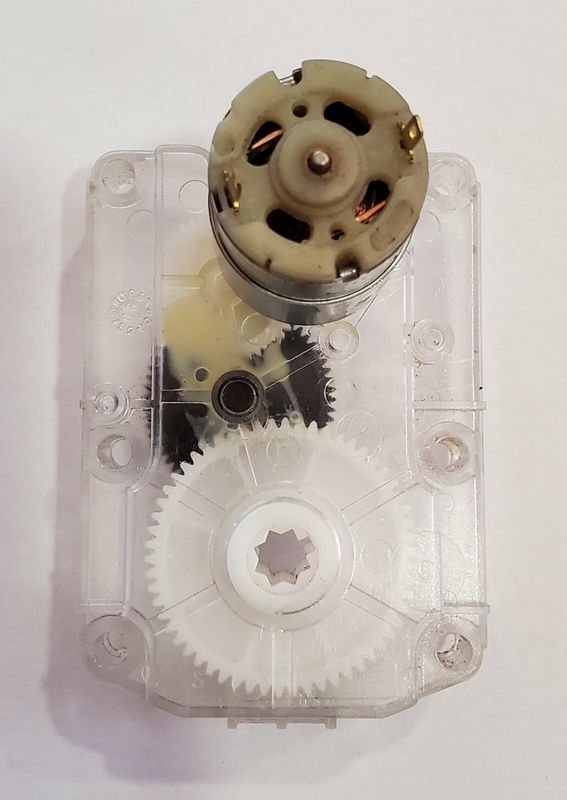 Картинка Двигатель с редуктором MR140 24VDC 80rpm выдачи сыпучих продуктов для кофемашины Saeco Phedra БУ 11033287, 9121.216.00P