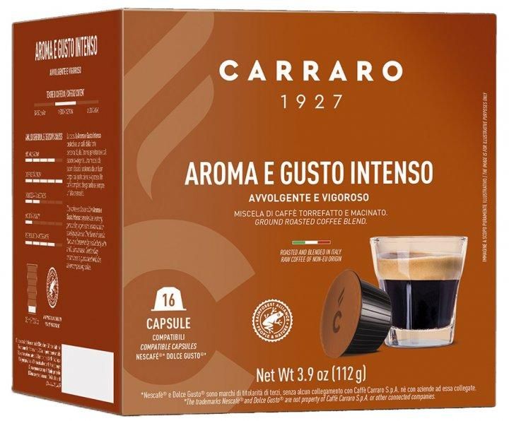 Картинка Кофе в капсулах Carraro Dolce Gusto Aroma e Gusto 16 капсул