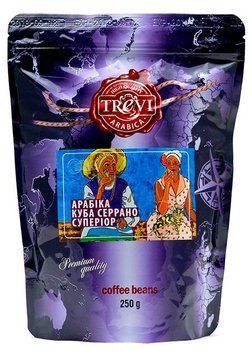 Картинка Кофе в зёрнах Trevi Арабика Куба Серрано супериор 250 г
