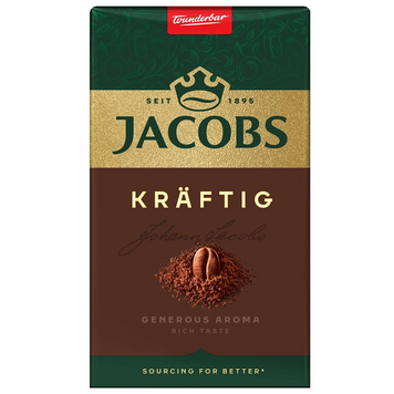 Картинка Кофе молотый Jacobs Kraftig, оригинал, 250 г