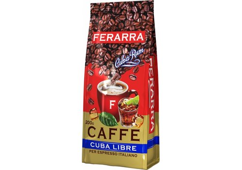 Картинка Кофе Ferarra Caffe Cuba Libre в зернах 200 г