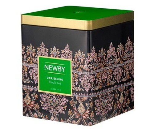 Картинка Черный чай Newby Дарджилинг ж/б 125 г (130020А)