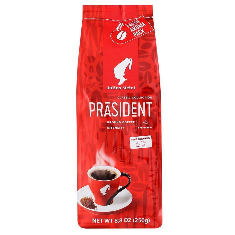 Картинка Кофе молотый Julius Meinl Prasident 220 г