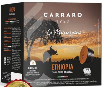 Зображення Кава в капсулах Dolce Gusto Carraro Ethiopia, 16шт