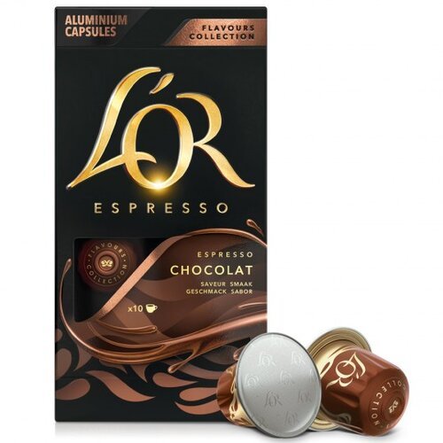 Картинка Кофе в капсулах Nespresso L`OR Espresso Chocolat 10шт