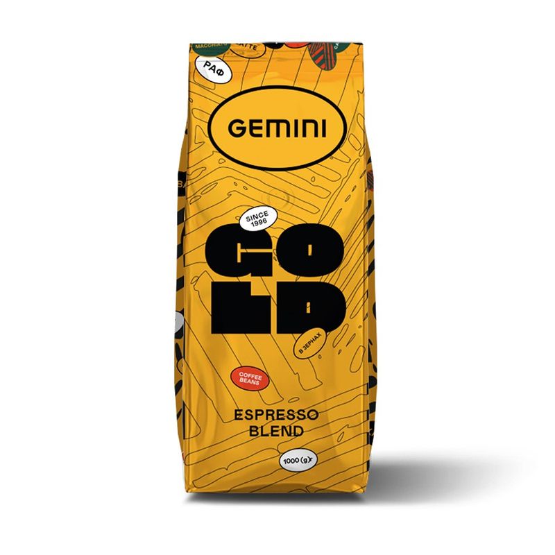 Зображення Кава в зернах Gemini Espresso Gold 1 кг