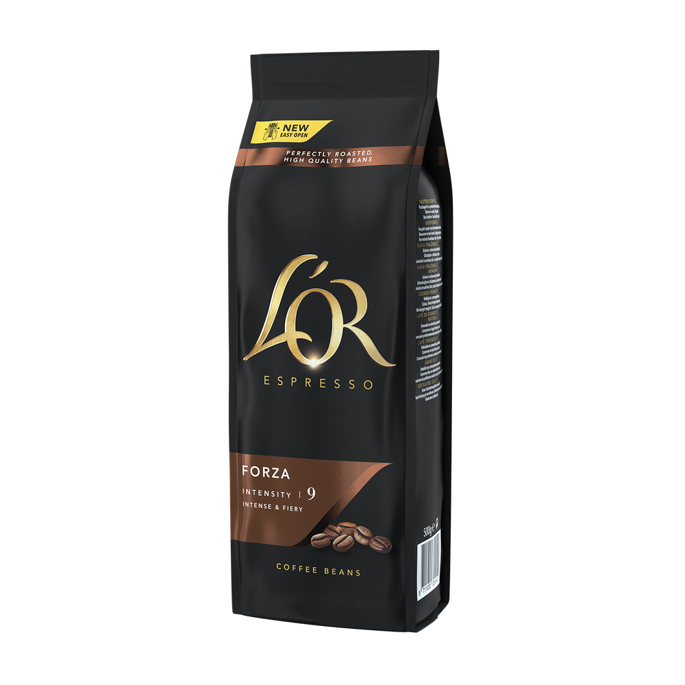 Л кава. Кофе в зернах l’or Espresso Forza. Lor Espresso Forza. Lor Forza 9 в зернах. L'or кава.